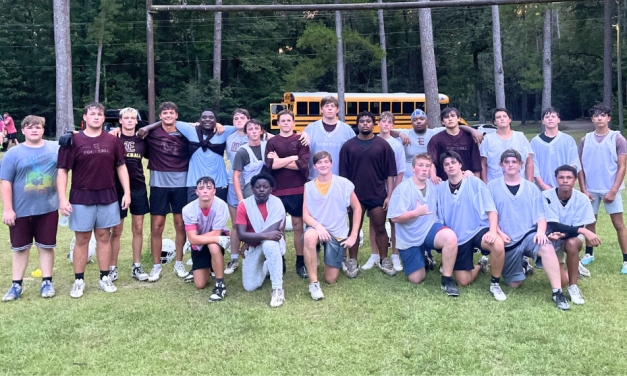 Enterprise Football Goes Camping