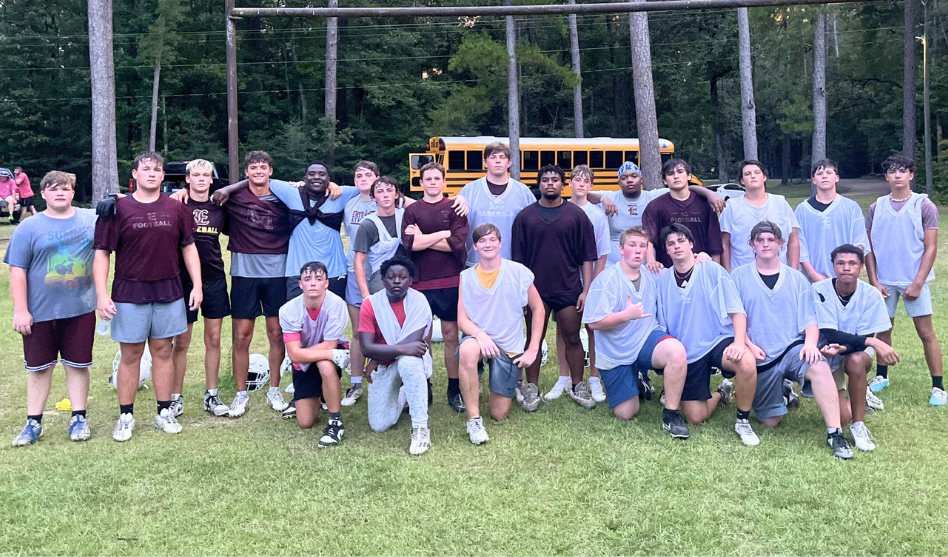 Enterprise Football Goes Camping